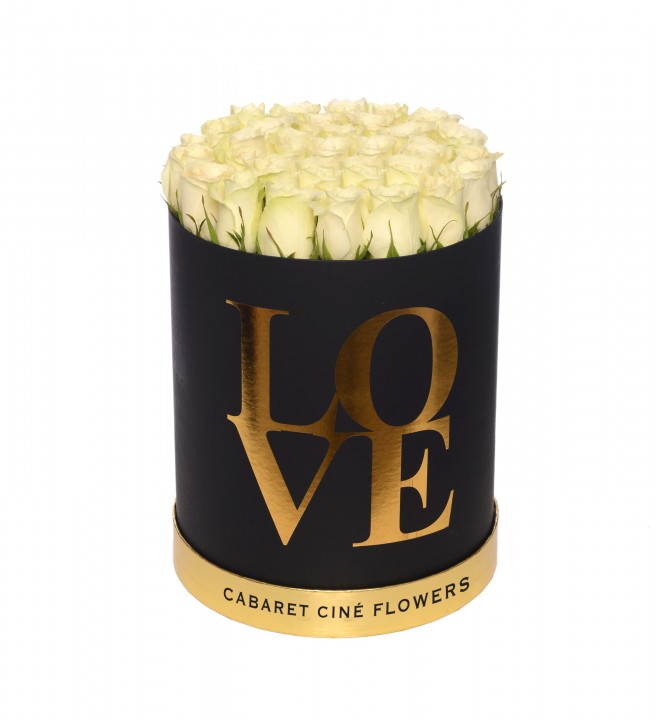 Large Love Box White